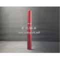 emballage pour affaire cosmétique vide mascara rouge ronde en aluminium